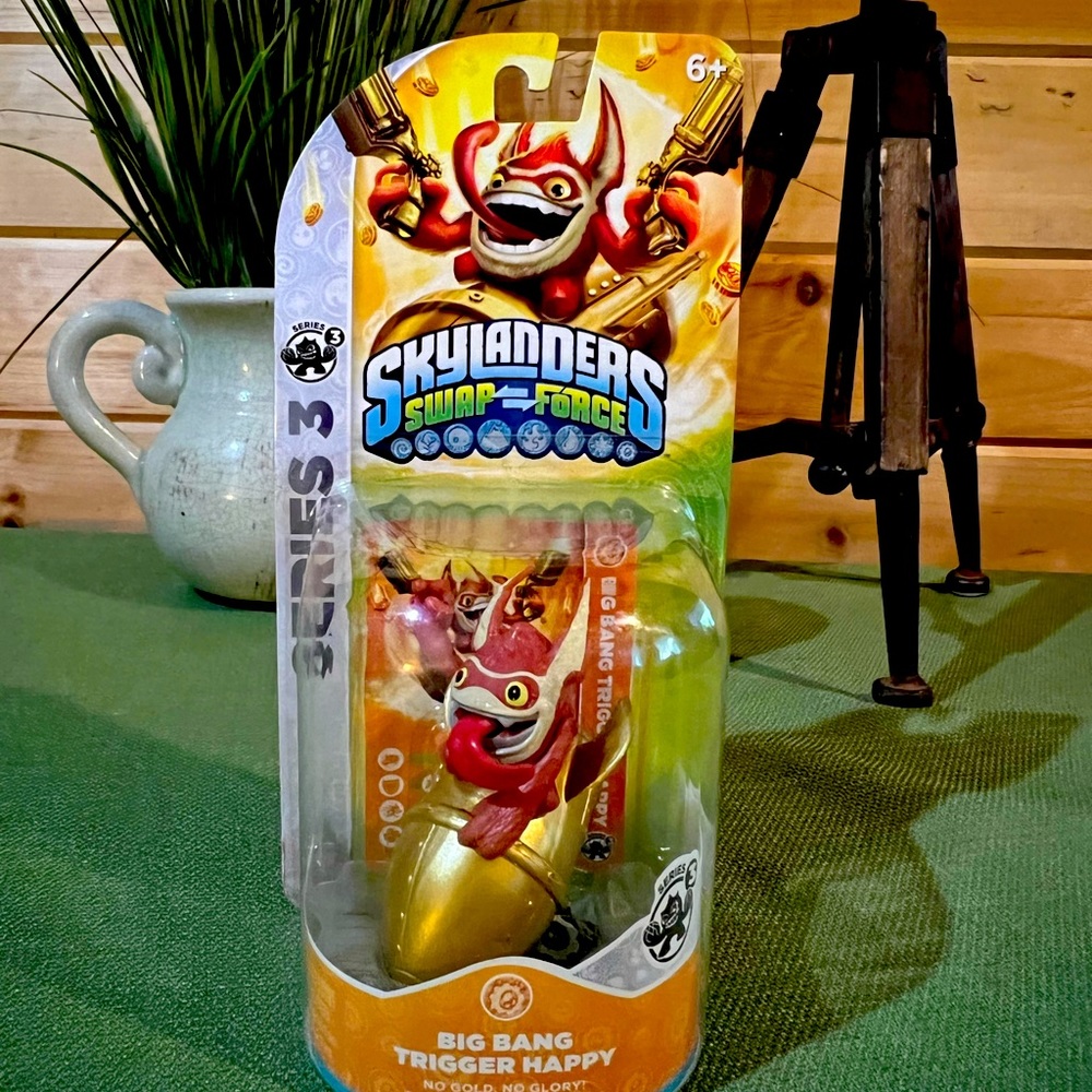Skylanders SWAP Force Big Bang Trigger Happy S3 Character
